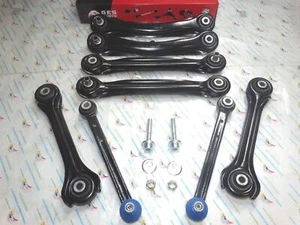 8PCS REAR AXLE 12MM CONTROL ARMS Fit W201 W202 W208 W210 W129 - Picture 1 of 4