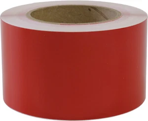 Rayas de acento rojas de dos pulgadas (2") para camión bote o casa rodante - Imagen 1 de 3