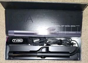 Varita rizadora de cabello de titanio icónica automática TYMO Rota plancha 5 niveles de temperatura, apagado automático - Imagen 1 de 8