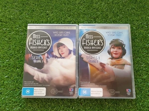 Miss Fisher's Murder Mysteries : Series 1 : Vol 1+2 2012 DVD R4 *Like New* - Picture 1 of 3