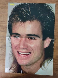 ANDRE AGASSI Tennis / A-HA Morten Harket Great German POSTER S794 - Picture 1 of 2