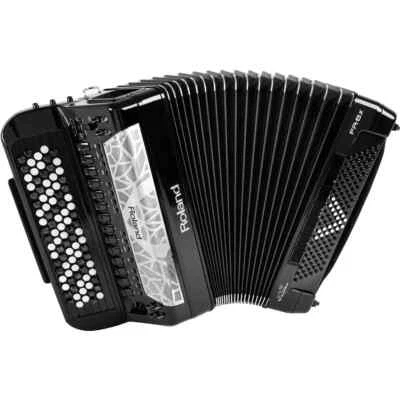 ROLAND FR-8XB ELECTRONIC BUTTON ACCORDION BK BLACK NEW - Image 1 of 4