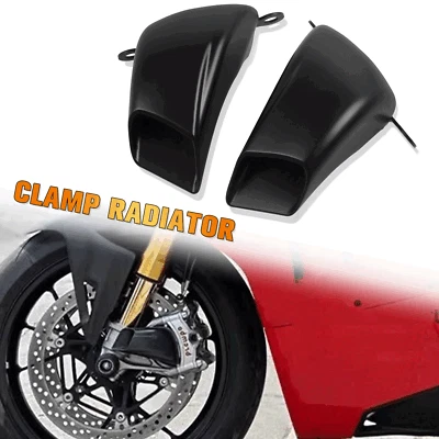 Matte Black Brake Caliper Cooling For Ducati Hypermotard 950 SP Multistrada V4 S Foto 1 de 4