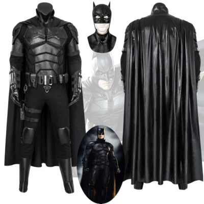 Batman Costume Bruce Wayne cosplay Outfit The Batman 2022 Cosplay Suit - Image 1 of 4