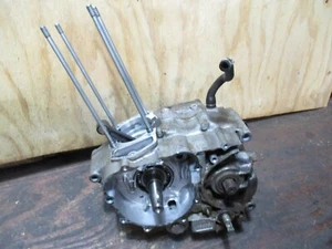 1989 HONDA NX125 BOTTOM END TRANSMISSION ENGINE CASE CRANKSHAFT - Picture 1 of 9