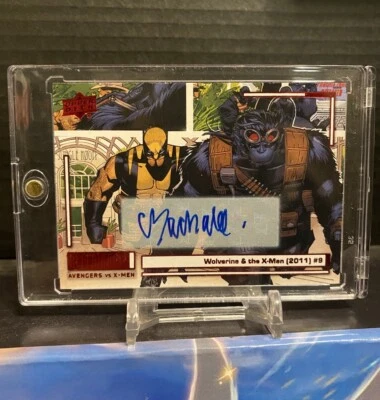 2023 Marvel Allegiance Avengers Vs. X-Men (2011) #9 SSP Auto Chris Bachalo  #67 - Image 1 of 3