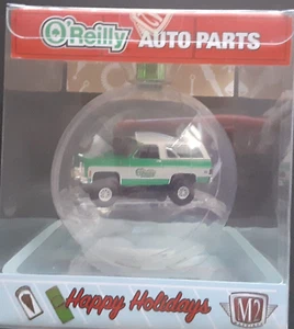 2022 M2 O'Reilly Exclusive 1974 Chevy Blazer K-5 Christmas Ornament Limited READ - Picture 1 of 5