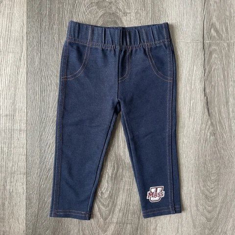 NCAA University Of Massachusetts UMass Baby Infant  Pants 3-6 Month Cover