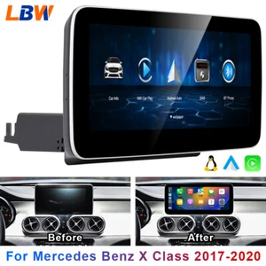 For Benz X Class 2017-2020 NTG5.0 10.25" Linux Screen Carplay Stereo Radio Navi - Picture 1 of 12