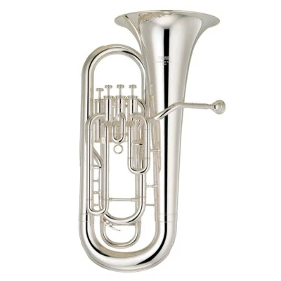 YAMAHA YEP-642S Bb/F Neo Series Euphonium Silver Plated w/ Mouthpiece & Case NEW - Image 1 of 2