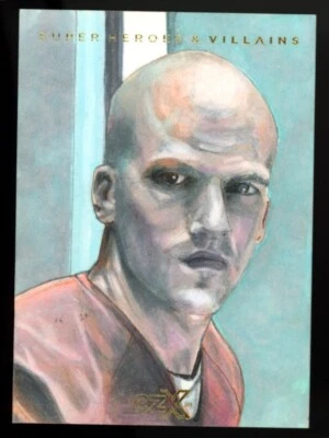 LEX LUTHOR 2019 Cryptozoic CZX Super Heroes & Villains DC Artist Sketch Card 1/1 - Image 1 of 2