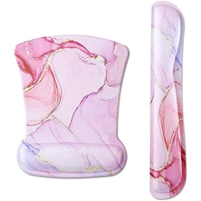 MOSISO Wrist Rest Support for Mouse Pad & Keyboard Set Non-Slip Base Home/Office - Image 1 of 4