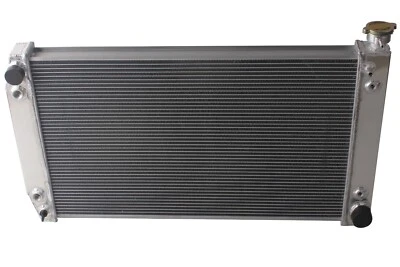 Radiador de aluminio de 4 filas para camioneta GMC Yukon 1994/GMC R2500 1989 V8 5,7 L Foto 1 de 4