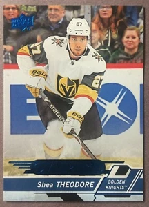 2018-19 Upper Deck Overtime Blue #62 Shea Theodore Vegas Golden Knights - Picture 1 of 1