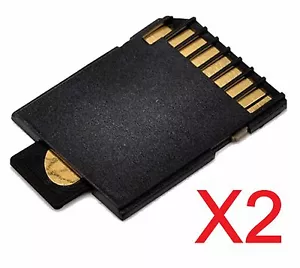 Neu 2x Micro SD TF Karte zu SD Speicherkarte Adapter Leser Kamera 134 - Bild 1 von 1