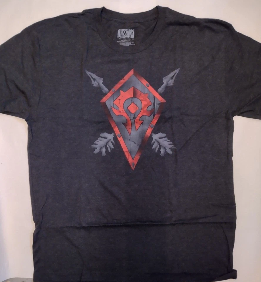 Camiseta Jinx Oficial World of Warcraft Horda Escudo de Armas Talla X-Grande (NUEVA) Foto 1 de 1