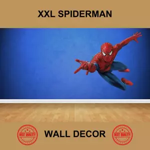 XL 110*90 cm SPIDERMAN Pegatinas de Pared Niños Dormitorio Mural Papel Pintado Arte Decoración - Imagen 1 de 6