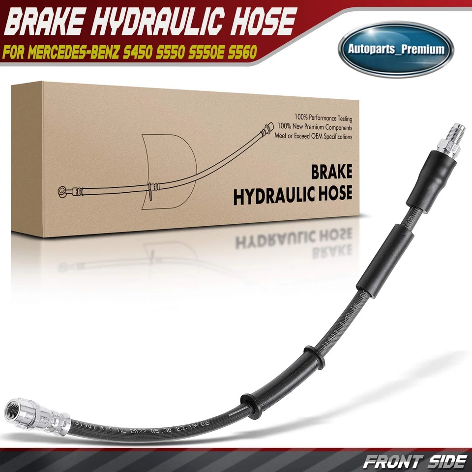Manguera hidráulica de freno delantero izquierdo o derecho para Mercedes-Benz S450 S550 S550e S560 Foto 1 de 4