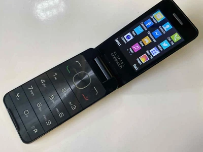 Alcatel 2012G Mobile Phone - Unlocked - Flip Big Buttons Easy Use - Heavy Wear - Image 1 of 4