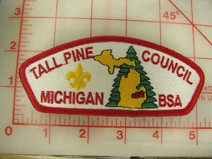 Tall Pine Council CSP collectible S? scout stuff back patch (o18) - Picture 1 of 2