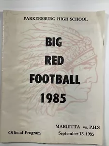 1985 Parkersburg High School West Virginia v. Marietta Ohio Football Program - Picture 1 of 13