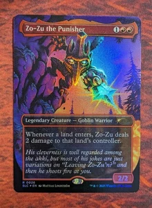 Zo-Zu the Punisher 0026 Near Mint NM FOIL SLC Secret Lair Encyclopedia Magic MTG - Picture 1 of 2