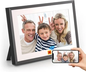 KODAK Digital Photo Frame 10 inch WiFi, Digital Picture Frame Rechargeable - Picture 1 of 6