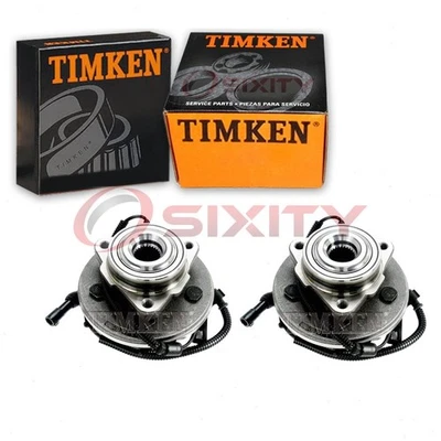 2 pc Timken Front Wheel Bearing Hub Assembly for 2006-2010 Mercury vn - Image 1 of 4