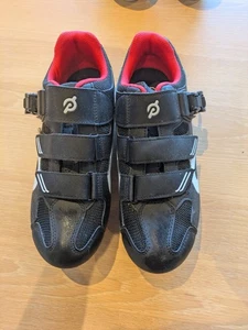 Peloton Black & Red Bike Shoes Size 42/9 Great Condition - Picture 1 of 8