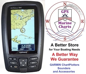 *EXCELLENT* GARMIN EchoMap Plus 43cv ChartPlotter GPS Chirp Sounder Sonar *MINT* - Picture 1 of 5
