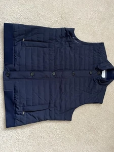 Nordstrom Signature Mens Puffer Vest Blue XL - Picture 1 of 10