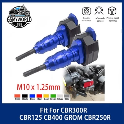Marco deslizante de protección contra caídas apto para CBR300R CBR125 CB400 GROM CBR250R Foto 1 de 4