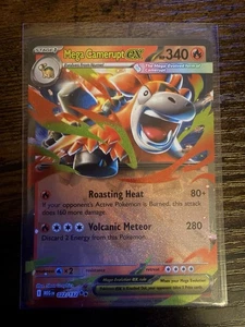 Pokemon TCG Mega Camerupt ex 022/132 Mega Evolution Double Rare Holo NM - Picture 1 of 1