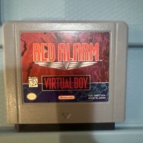 Red Alarm (Nintendo Virtual Boy) - cartridge only - TESTED Fast Shipping!