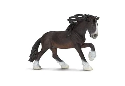 Figura de juguete de semental Schleich Shire de Japón - Imagen 1 de 4