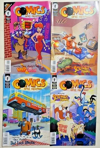 Comics and Stories #1-4 Dark Horse Comics 1996 fast neuwertig Tex Avery's Screwball Eichhörnchen - Bild 1 von 2