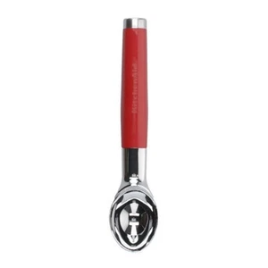 NEW KitchenAid Tools Empire Red Classic Ice Cream Scoop 21.5cm - Picture 1 of 2