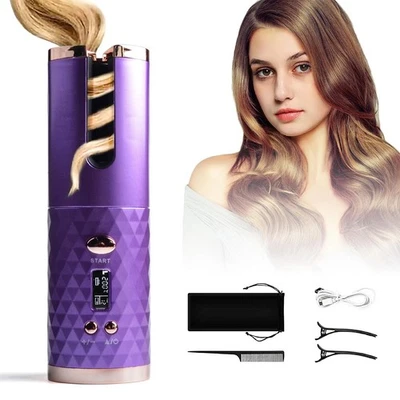 Lockenstab Automatischer Mini Lockenstab Keramischer Lockenstab usb aufladbarer - Bild 1 von 4