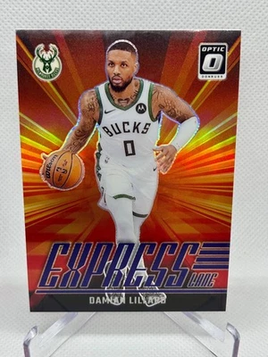 2024-25 Panini Donruss Optic - Express Lane Damian Lillard #14 Holo Prizm Foto 1 de 2
