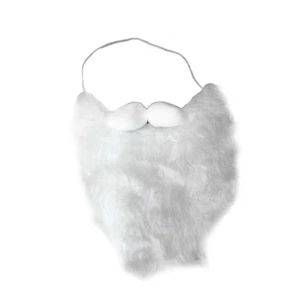 Weihnachtsmann-Kostüm mit weißem Bart für - Picture 1 of 4