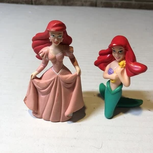 2 Little Mermaid Disney Figurines Toys MGT - Picture 1 of 7