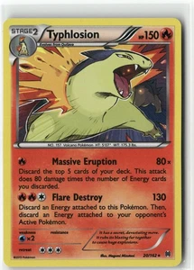 Typhlosion, Pokémon XY - Durchbruch Holo Rare, 20/162 LP - Bild 1 von 2