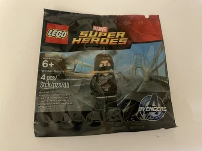 LEGO 6119216 Marvel Vengadores Soldado de Invierno 5002943 NUEVO SELLADO Raro Polybag Foto 1 de 2
