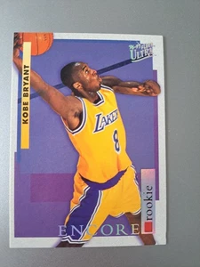 Fleer Ultra Kobe Bryant Rookie RC 1996-97"ENCORE" #266 NBA Trading Card - Bild 1 von 1