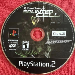 🔥 Tom Clancy's Splinter Cell PS2 PlayStation 2 TESTED DISC ONLY  2003 - Picture 1 of 5