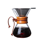400 Ml Klassische Kaffeekanne Aus Glas, Holzgriff, HitzebestNdig, Bergie6247