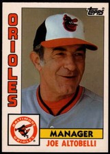 1984 Topps Tiffany #21 Joe Altobelli NM+++ Orioles