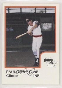 1986 ProCards Clinton Giants Paul Van Stone #PAST