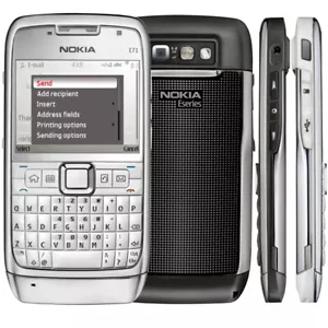 Original Nokia E71 QWERTY Keyboard 3G WIFI GPS 3.15MP MP3 MP4 Unlocked CellPhone - Picture 1 of 14