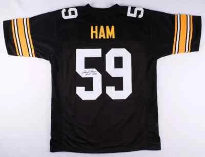 Jack Ham Signed Pittsburgh Steelers Jersey Inscribed "HOF 88" (JSA COA) L.B. - Image 1 of 4